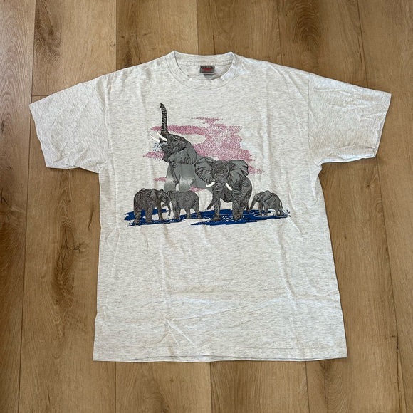 Vintage Elephant Tee. Men's XL. - Picture 1 of 3